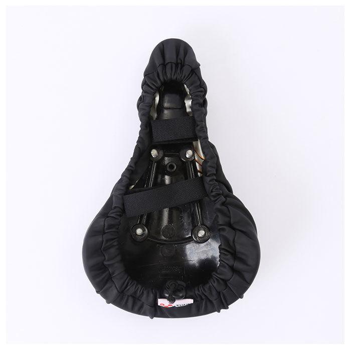 自転車 通販自転車 サドルカバー スポーツタイプ 補修用 ストレッチ サイクリング 椅子 カバー シンプル 無地 ブラック 黒 カワスミ Kawasumi  自転車 |  | 08