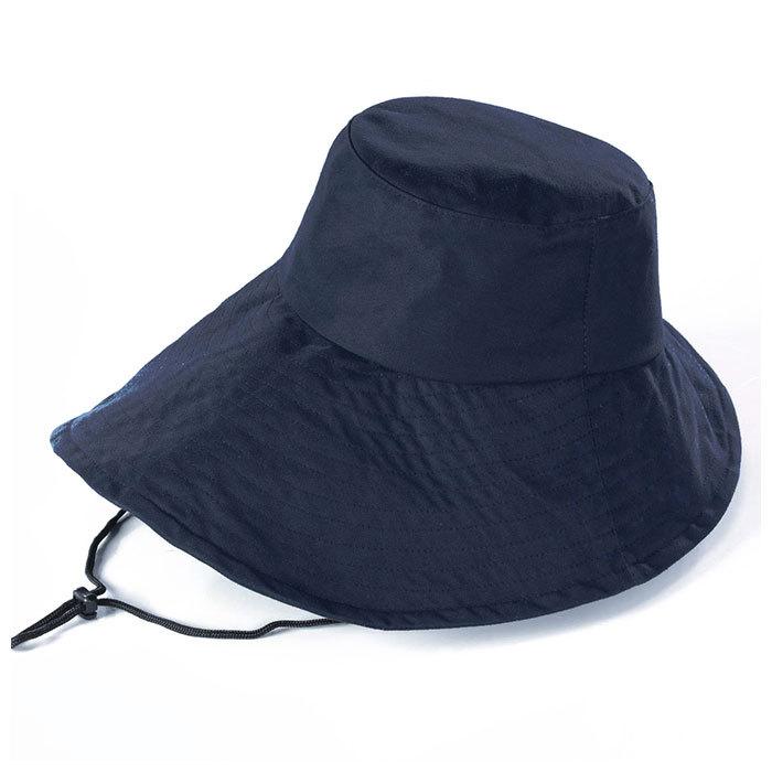 レインハット レディース 自転車 通販 つば広 雨用帽子 防水 撥水 紫外線対策 日焼け防止 つば部分 ワイヤー 川住製作所 レインウェア レインハット |  | 03