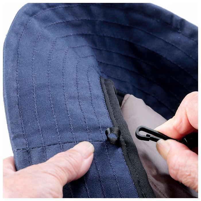 レインハット レディース 自転車 通販 つば広 雨用帽子 防水 撥水 紫外線対策 日焼け防止 つば部分 ワイヤー 川住製作所 レインウェア レインハット |  | 07