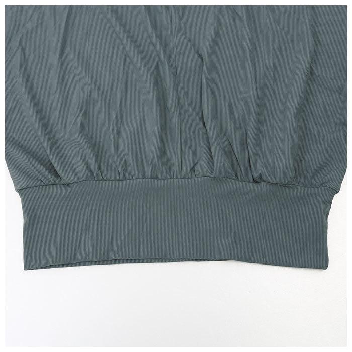 ヨガウェア トップス 長袖 通販 レディース おしゃれ 丈短め ゆったり 肩見せ 肩出し 伸縮性 ストレッチ Sサイズ Mサイズ Lサイズ ブラック カーキ ヨガウェア |  | 06