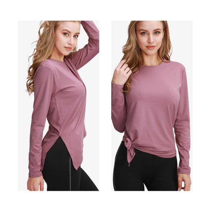 ヨガ シャツ 長袖 レディース 速乾 トップス 通販 ヨガウェア Tシャツ ランニングウェア ランニング スポーツウェア ウォーキング ジム フィットネス ヨガ | ブランド登録なし | 11