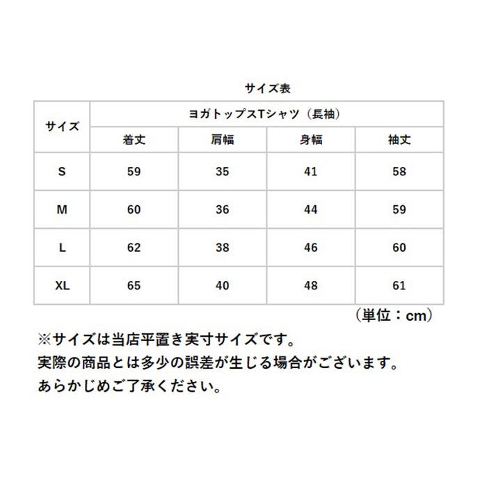 ヨガ シャツ 長袖 レディース 速乾 トップス 通販 ヨガウェア Tシャツ ランニングウェア ランニング スポーツウェア ウォーキング ジム フィットネス ヨガ | ブランド登録なし | 12