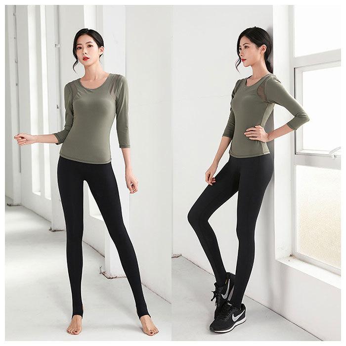 レギンス パンツ ヨガウェア レディース 通販 レギンスパンツ トレンカ トレンカタイツ タイツ ヨガパンツ ハイウエスト ピラティス トレンカ レギンス |  | 02