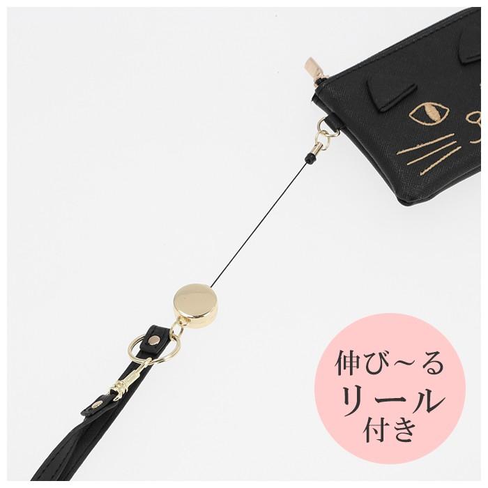 パスケース リール付き 通販 定期入れ レディース 小物入れポーチ 子供 学生 高校 通学 ICカード pasmo パスモ suica スイカ おしゃれ 中学校 中学生 パスケース | BACKYARD FAMILY | 16