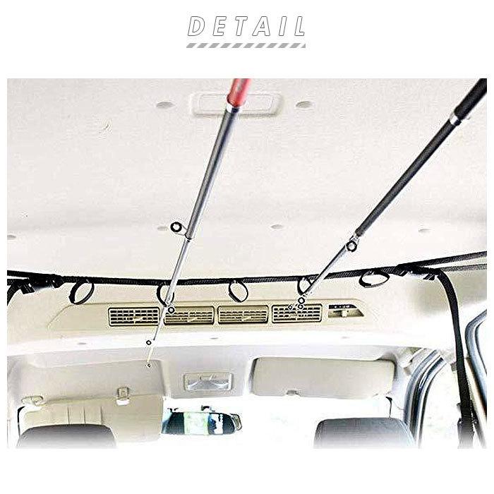 ロッドホルダー 通販ロッドホルダー 車 釣り竿 ロッド 収納 ホルダー カー用品 車載用 ベルト 車用ロッド収納 吊り下げ 車内 フィッシング ロッドホルダー |  | 01