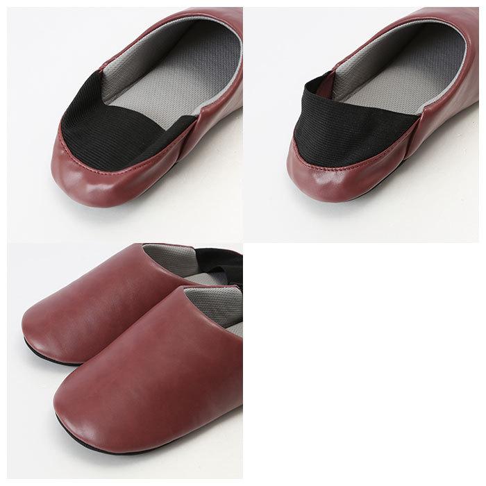 スリッパ 防災 通販 安全靴 防災スリッパ 防災用品 普段履き ガラス 釘 通さない 折り畳み 折りたたみ 滑りにくい レザー調 歩きやすい 脱げにくい スリッパ | COGIT | 11