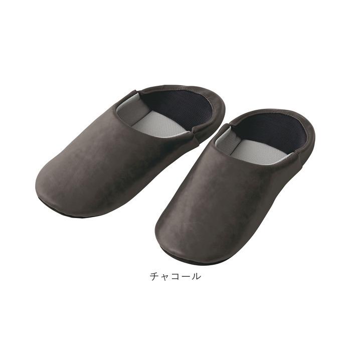 スリッパ 防災 通販 安全靴 防災スリッパ 防災用品 普段履き ガラス 釘 通さない 折り畳み 折りたたみ 滑りにくい レザー調 歩きやすい 脱げにくい スリッパ | COGIT | 14