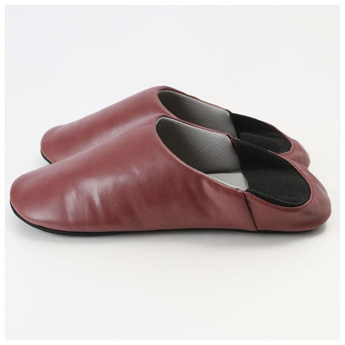 スリッパ 防災 通販 安全靴 防災スリッパ 防災用品 普段履き ガラス 釘 通さない 折り畳み 折りたたみ 滑りにくい レザー調 歩きやすい 脱げにくい スリッパ | COGIT | 07