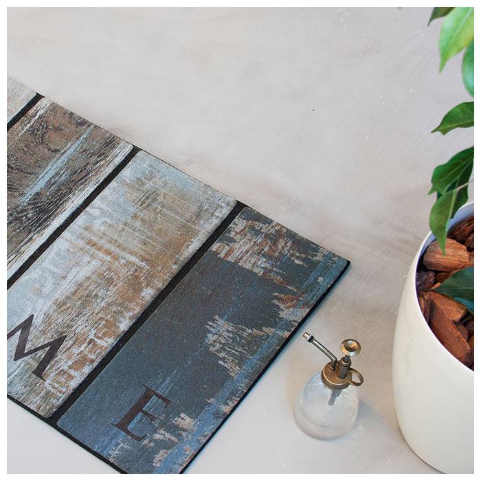 玄関マット 通販玄関マット 屋外 おしゃれ かわいい ラバー ドアマット ラバーマット 薄型 7mm 洗える 水洗い ズレにくい 木目 デザイン タイル 柄  玄関マット |  | 08