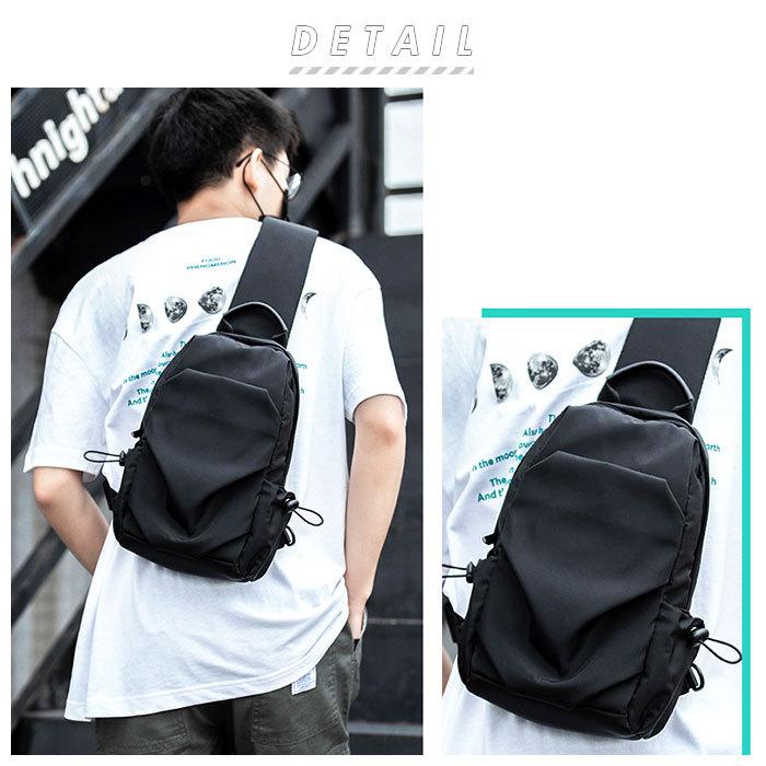 ボディバッグ メンズ 通販 かっこいい 横型 ワンショルダー ナイロン 撥水 斜め掛け 軽量 ショルダーバッグ 斜めがけバッグ 通勤 通学 ボディバッグ |  | 02