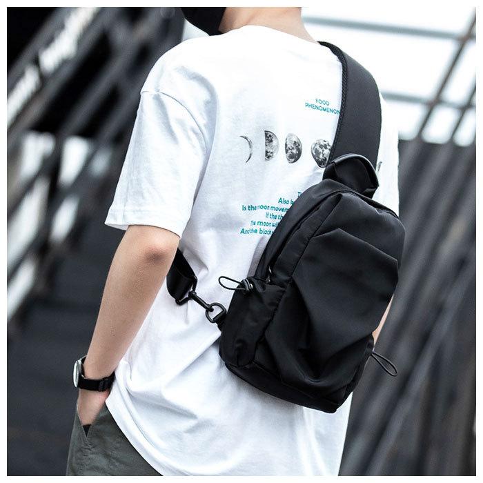 ボディバッグ メンズ 通販 かっこいい 横型 ワンショルダー ナイロン 撥水 斜め掛け 軽量 ショルダーバッグ 斜めがけバッグ 通勤 通学 ボディバッグ |  | 03