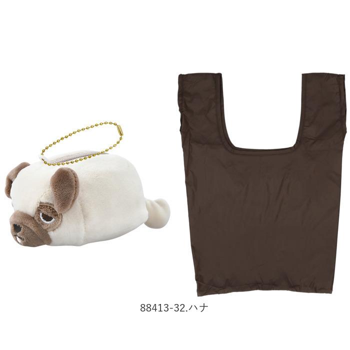 ねむねむアニマルズ エコバッグ 通販 折りたたみ コンパクト かわいい アニマル 動物 ミニポーチ 軽量 丈夫 リップストップ ねむねむアニマルズ | LivHeart | 22