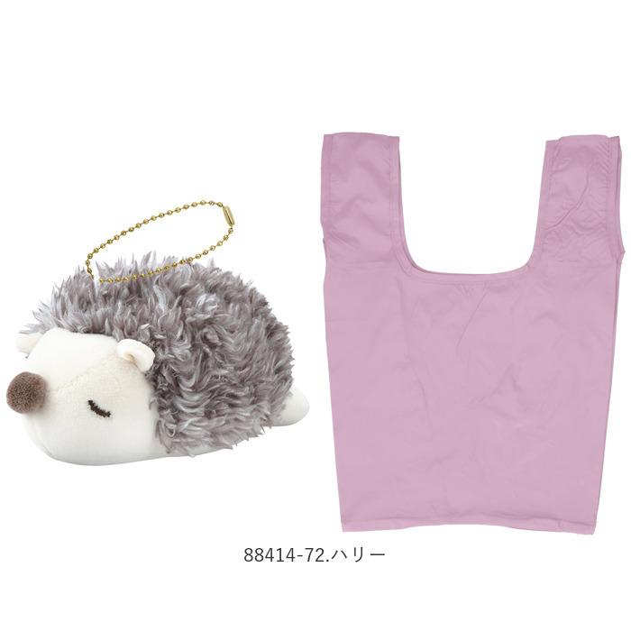 ねむねむアニマルズ エコバッグ 通販 折りたたみ コンパクト かわいい アニマル 動物 ミニポーチ 軽量 丈夫 リップストップ ねむねむアニマルズ | LivHeart | 25