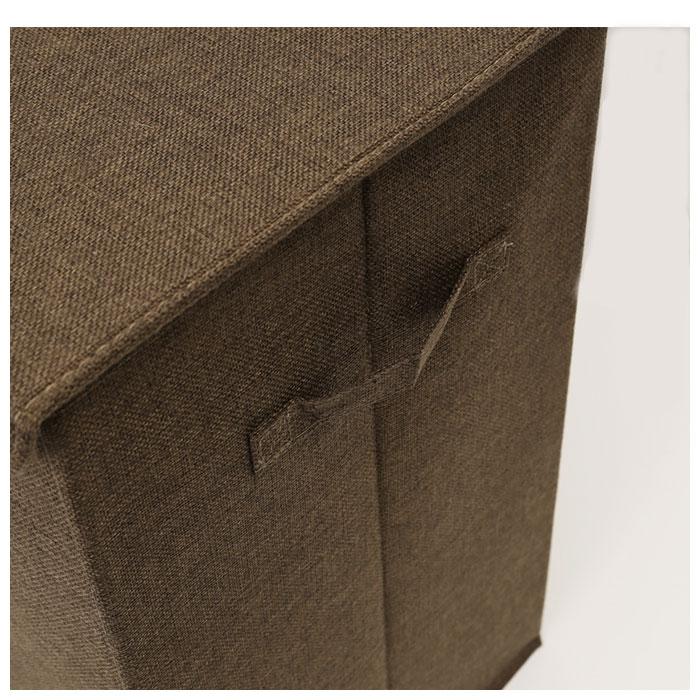 ランドリーバスケット 折りたたみ バスケット 通販 角型 スリム 北欧 蓋つき ふた付き ランドリーボックス 洗濯かご ランドリー収納 収納ケース | ブランド登録なし | 13