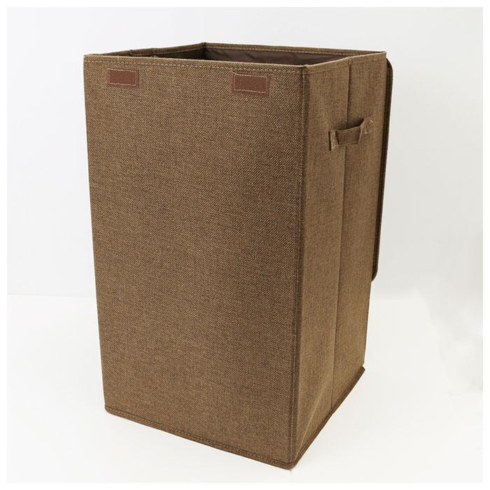 ランドリーバスケット 折りたたみ バスケット 通販 角型 スリム 北欧 蓋つき ふた付き ランドリーボックス 洗濯かご ランドリー収納 収納ケース | ブランド登録なし | 14