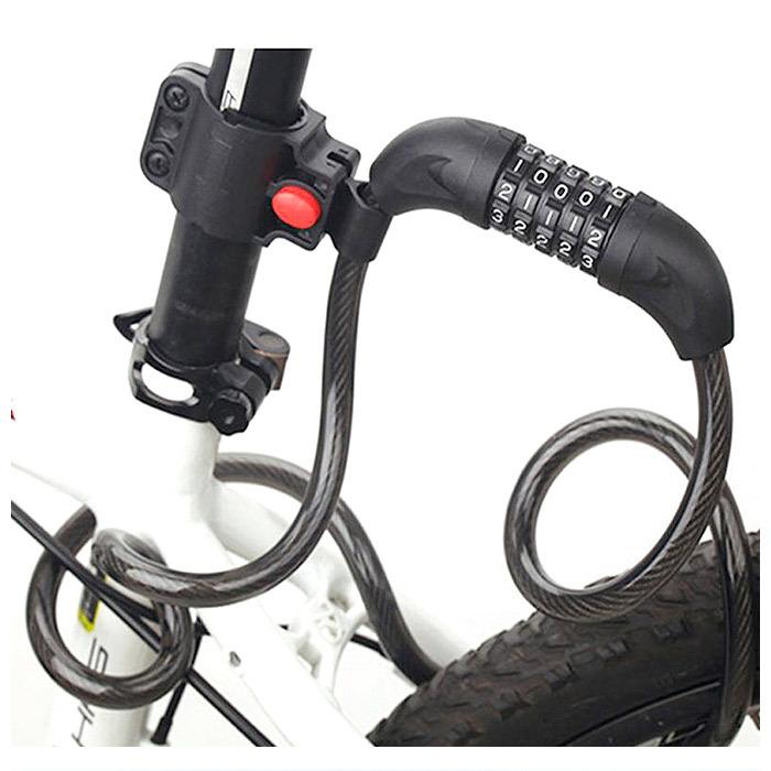 自転車 通販自転車 ワイヤーロック カギ 鍵 ダイヤル かぎ ワイヤー 自転車の鍵 ダイヤル式 5桁 ダイヤルロック ケーブルロック ブラケット付 盗難防止 自転車 |  | 05