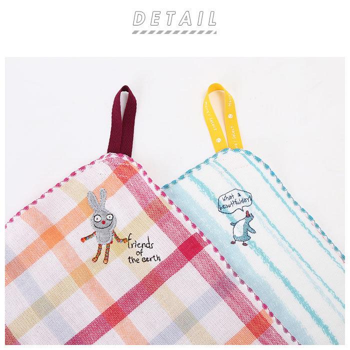 ループタオル 通販ループタオル おしゃれ 男の子 女の子 ループ付きタオル Duo デュオ Pocke ポッケ ハングチーフ 日本製 今治 33 × 33cm 入園 ループタオル |  | 02