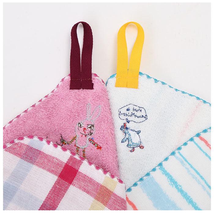 ループタオル 通販ループタオル おしゃれ 男の子 女の子 ループ付きタオル Duo デュオ Pocke ポッケ ハングチーフ 日本製 今治 33 × 33cm 入園 ループタオル |  | 03