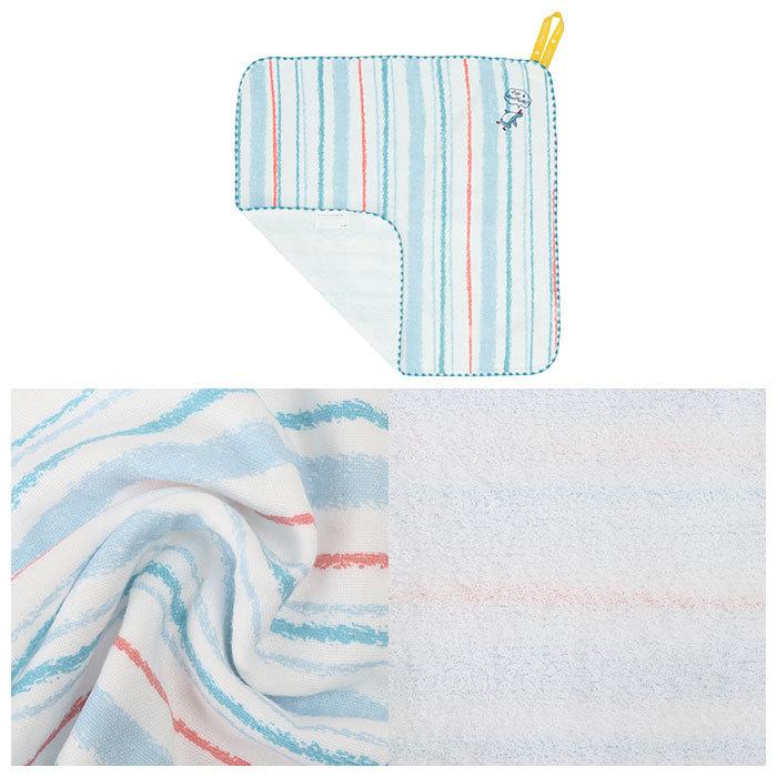 ループタオル 通販ループタオル おしゃれ 男の子 女の子 ループ付きタオル Duo デュオ Pocke ポッケ ハングチーフ 日本製 今治 33 × 33cm 入園 ループタオル |  | 05