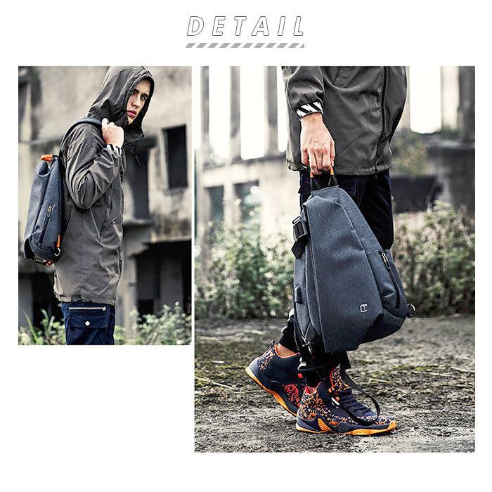 ボディバッグ メンズ 通販 かっこいい おしゃれ ワンショルダー usbポート 斜めがけ 大容量 肩掛け 軽量 ショルダーバッグ サイクリング 自転車 ボディバッグ |  | 03