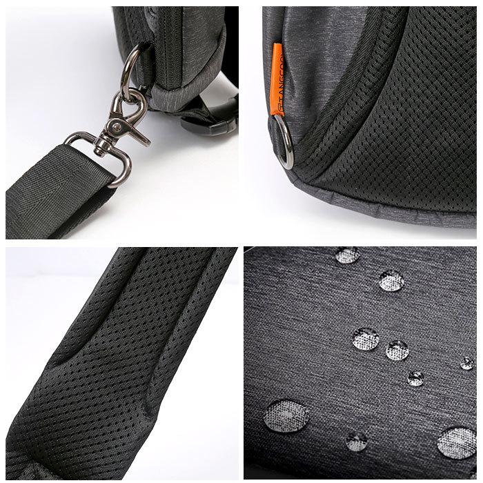 ボディバッグ メンズ 通販 かっこいい おしゃれ ワンショルダー usbポート 斜めがけ 大容量 肩掛け 軽量 ショルダーバッグ サイクリング 自転車 ボディバッグ |  | 12