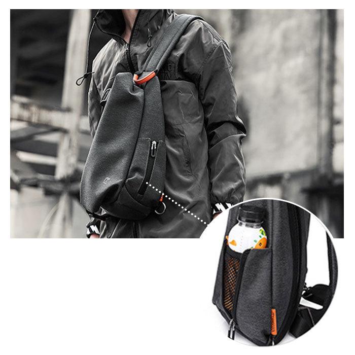 ボディバッグ メンズ 通販 かっこいい おしゃれ ワンショルダー usbポート 斜めがけ 大容量 肩掛け 軽量 ショルダーバッグ サイクリング 自転車 ボディバッグ |  | 11