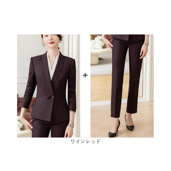 スーツ レディース かっこいい 通販 セットアップスーツ ママスーツ ビジネススーツ おしゃれ 女性 ビジネス 入学式 卒業式 入園式 七五三 パンツ スーツ |  | 15