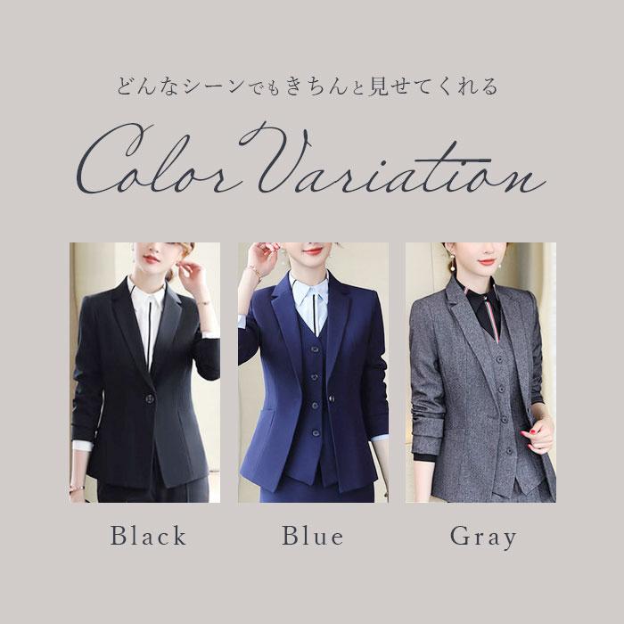 レディース スーツ セット 通販 上下セット ビジネススーツ フォーマルスーツ ジャケット パンツスーツ 礼服 かっこいい 春 夏 秋 冬 セットアップ レディース |  | 02