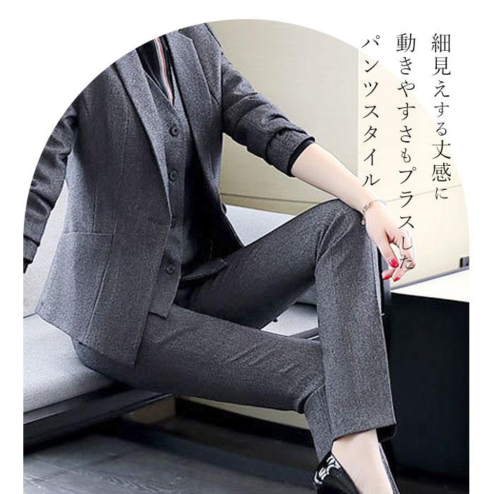 レディース スーツ セット 通販 上下セット ビジネススーツ フォーマルスーツ ジャケット パンツスーツ 礼服 かっこいい 春 夏 秋 冬 セットアップ レディース |  | 06