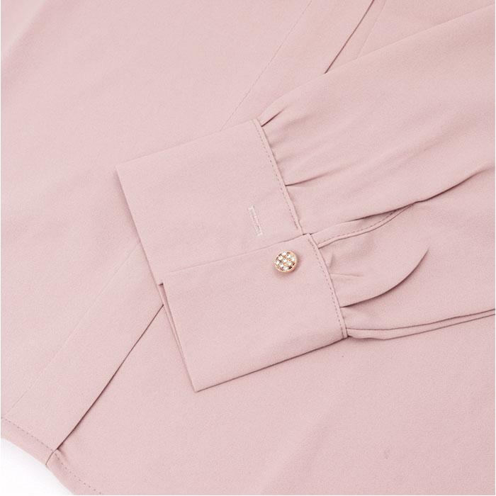 シャツ ブラウス レディース 通販 長袖 オフィス オフィスカジュアル スカーフカラー 長袖トップス ボウタイブラウス 上品 きれいめ おしゃれ かわいい シャツ |  | 08