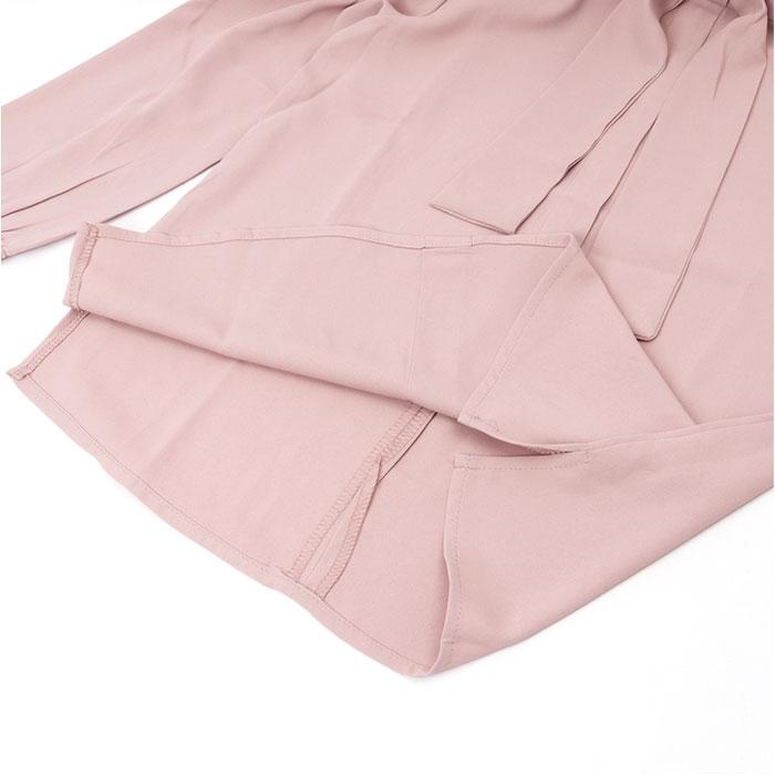 シャツ ブラウス レディース 通販 長袖 オフィス オフィスカジュアル スカーフカラー 長袖トップス ボウタイブラウス 上品 きれいめ おしゃれ かわいい シャツ |  | 09