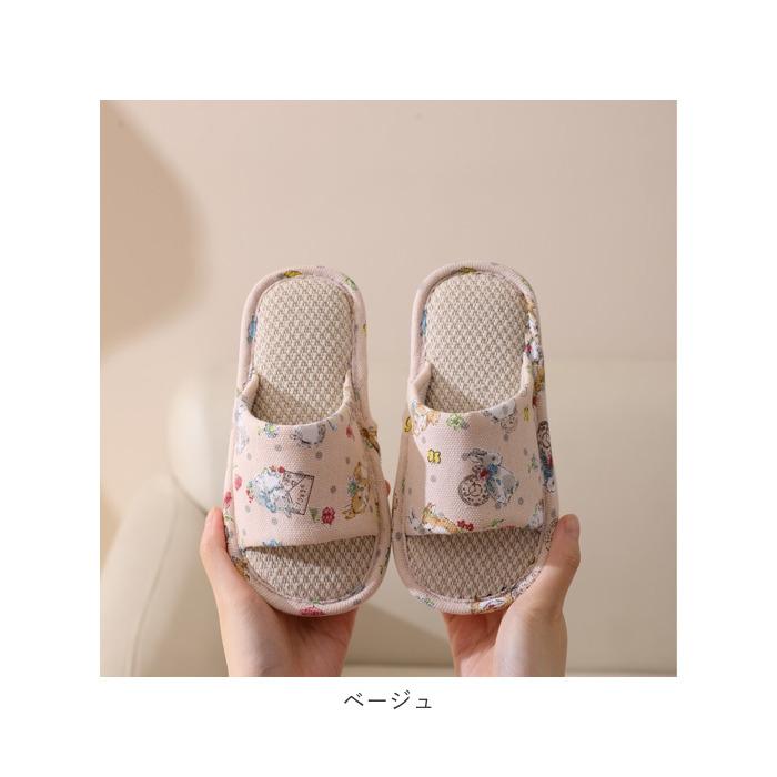子供用 スリッパ 通販 ルームシューズ 室内履き キッズ サンダル 女の子 男の子 子ども こども 前開き 習い事 滑りにくい 柔らかい 通気 夏 トイレ 子供用 | ブランド登録なし | 19