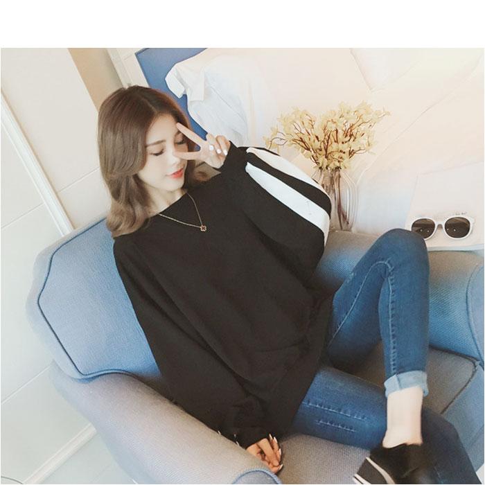 プルオーバー レディース おしゃれ 通販 カットソー 長袖 トップス ゆったり ドルマンスリーブ 丸首 クルーネック プル オーバー プルオーバー | BACKYARD FAMILY | 05