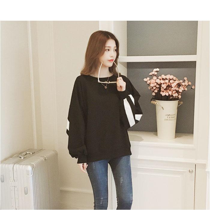 プルオーバー レディース おしゃれ 通販 カットソー 長袖 トップス ゆったり ドルマンスリーブ 丸首 クルーネック プル オーバー プルオーバー | BACKYARD FAMILY | 08