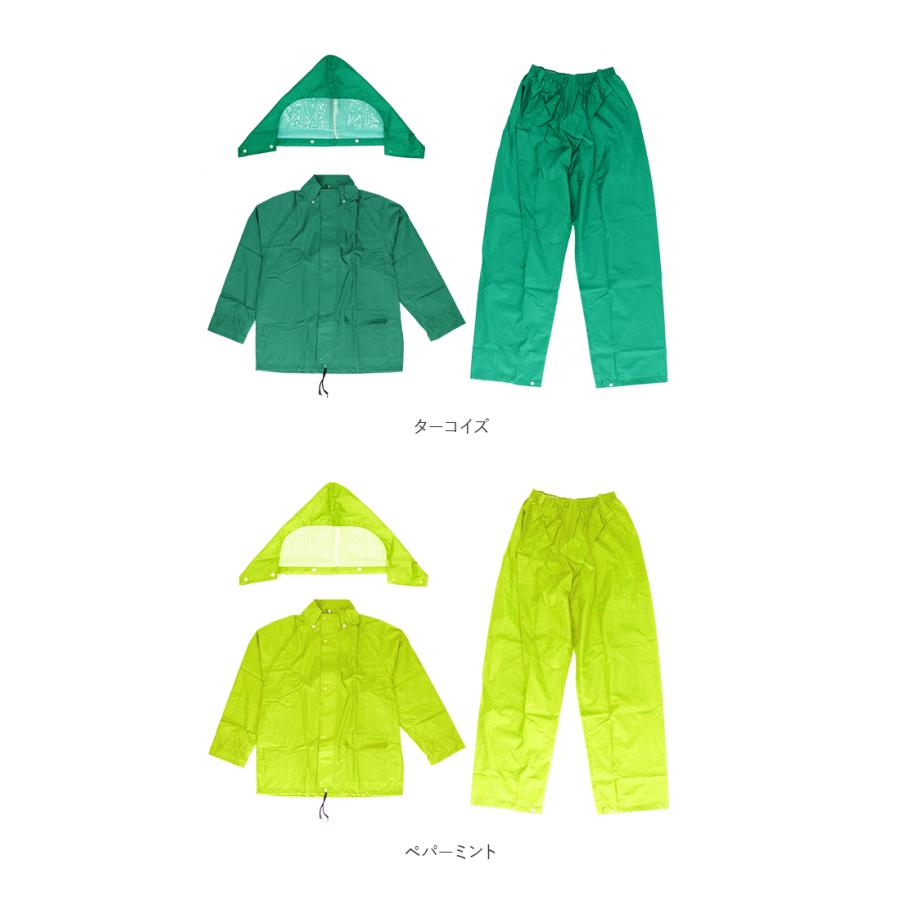 レインウエア 通販レインウエア 上下 メンズ レインスーツ レインウェア アウトドア ゴルフ ワークレイン ブランド コヤナギ M-100 上下セット  レインウエア | ブランド登録なし | 22