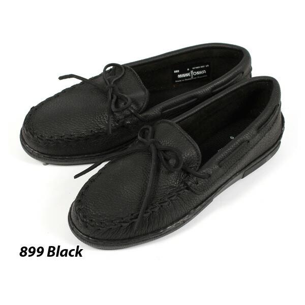 MINNE TONKAミネトンカ モカシン 黒 Minnetonka デッキシューズ モカシン 「サイズ21cm〜26cmまで