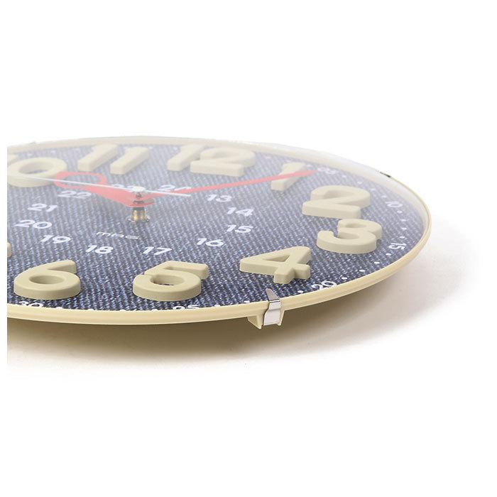 掛け時計 通販掛け時計 電波時計 おしゃれ かわいい 時計 壁掛け 電波 知育時計 立体数字 24時間制 対応 静か 夜間秒針停止機能 ステップ秒針  掛け時計 |  | 04