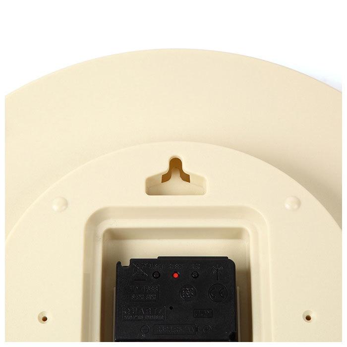 掛け時計 通販掛け時計 電波時計 おしゃれ かわいい 時計 壁掛け 電波 知育時計 立体数字 24時間制 対応 静か 夜間秒針停止機能 ステップ秒針  掛け時計 |  | 08