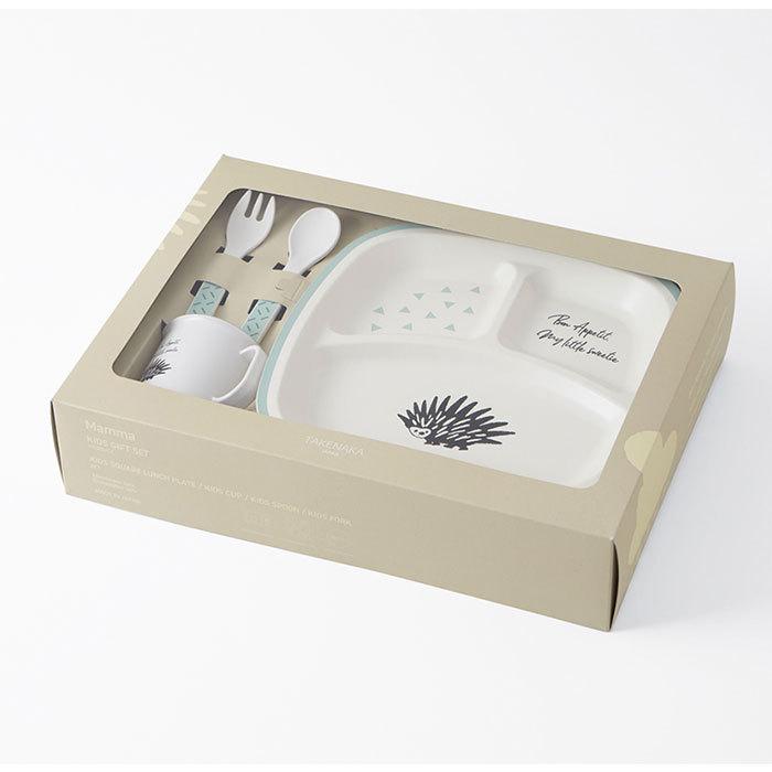 ベビー食器セット 通販 ベビー食器 ギフトセット 子ども用食器 コップ スプーン フォーク ランチプレート 仕切り付プレート プレート お皿 ベビー食器セット | MAMMA | 13