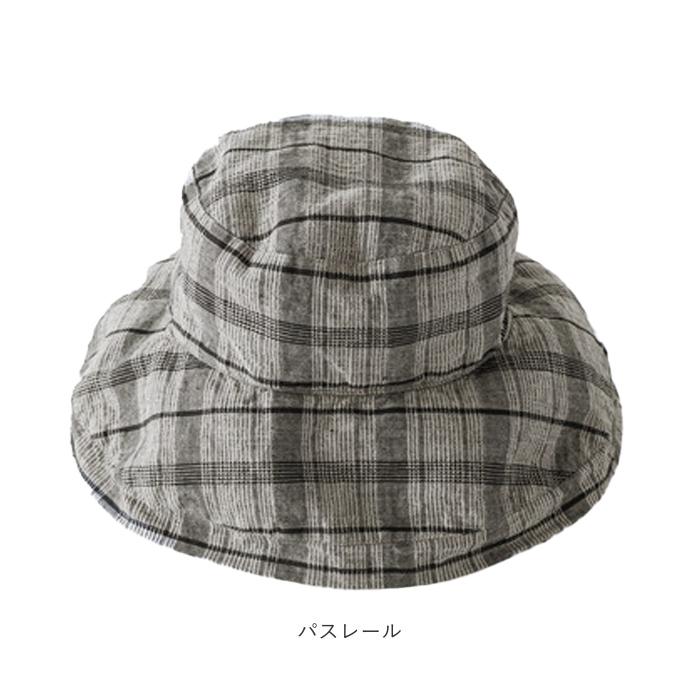 ハット lino 通販lino e lina ハット マノン チェック レディース リーノエリーナ マノン チェック 帽子 北欧雑貨 リトアニア おしゃれ シンプル リネン 麻 秋 | Lino e Lina | 20
