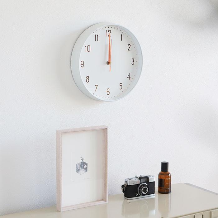 壁掛け 通販壁掛け 電波 時計 おしゃれ 電波時計 かわいい 静か おしゃれ シンプル スイープ秒針 連続秒針 Marmo マルモ ウォールクロック Plain 壁掛け |  | 04