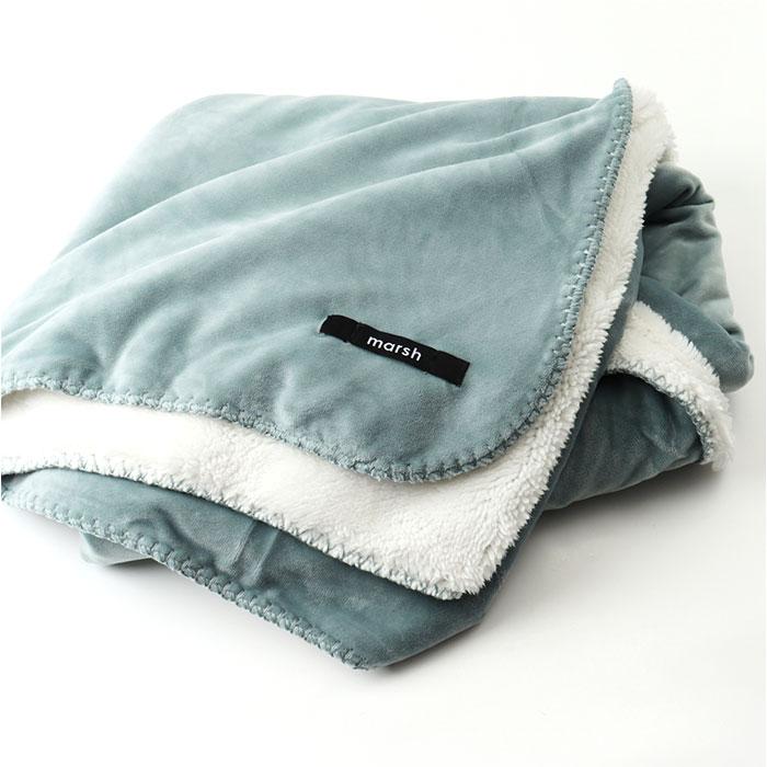 ブランケット ひざ掛け 通販 80×140cm MARSH 膝掛け 現代百貨 A584 おしゃれ 大判 かわいい あったか 暖かい 無地 ふわふわ ミニ 毛布 防寒 レディース |  | 10
