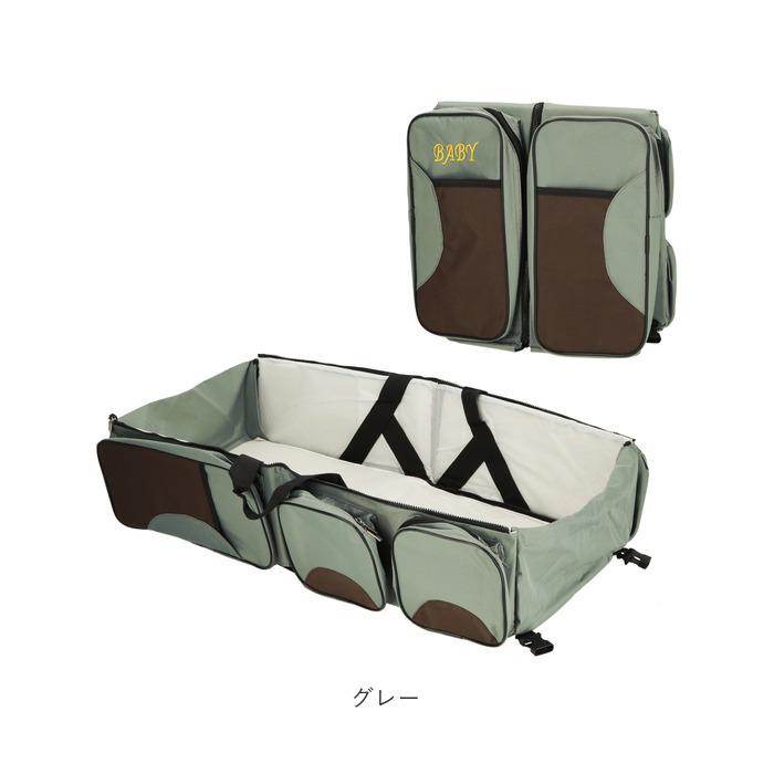 ポータブル ベビーベッド 通販 持ち運び 折りたたみ 折り畳み ショルダーバッグ マザーズバッグ ショルダー 2way コンパクト マザーバッグ ポータブル | ブランド登録なし | 20