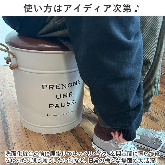 収納ボックス フタ付き イス 通販 収納 できる スツール 椅子 いす アビデ ポーズ ストレージスツール 収納スツール ストレージボックス 収納ボックス |  | 09