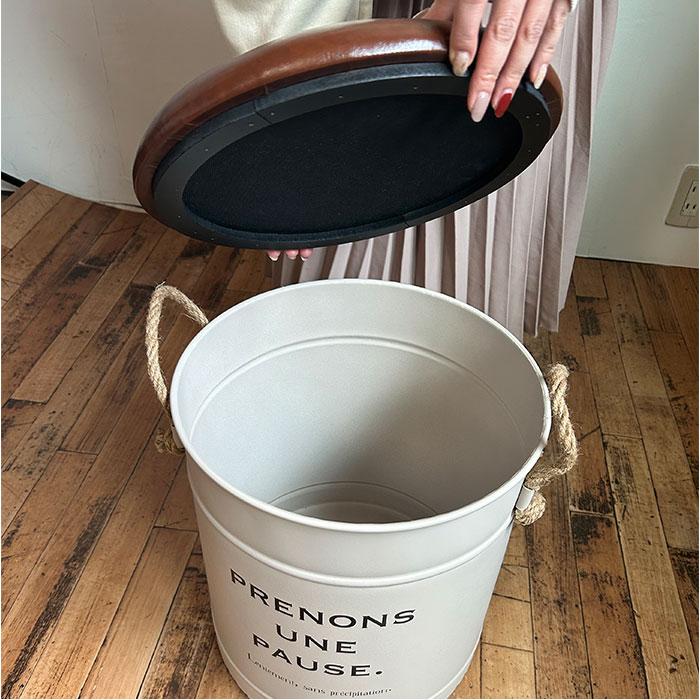 収納ボックス フタ付き イス 通販 収納 できる スツール 椅子 いす アビデ ポーズ ストレージスツール 収納スツール ストレージボックス 収納ボックス |  | 11