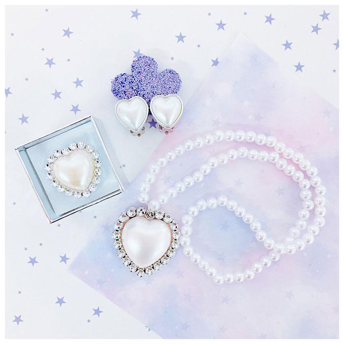 minacute ミナキュート アクセサリー 通販 キッズ ネックレス リング イヤリング 子供用 小物 キラキラ カラフル 学芸会 発表会 子供 こども 子ども 女の子 |  | 08