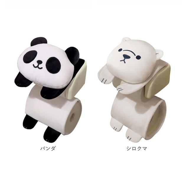 トイレットペーパーホルダーカバー トイレ ペーパーホルダーカバー ねこのしっぽ トイレットペーパーカバー カバー 可愛い 定番 かわいい キャラクター |  | 12