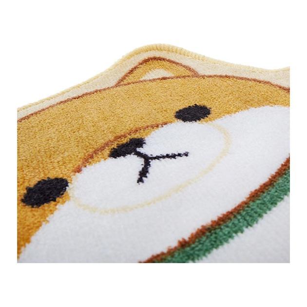 トイレマット かわいい 通販 トイレ マット 単品 キャラクター おしゃれ 豆しば マメシバ ねこ クロ 猫 ミケ ネコ キジトラ いぬ 犬 イヌ トイレマット | 明邦 | 09