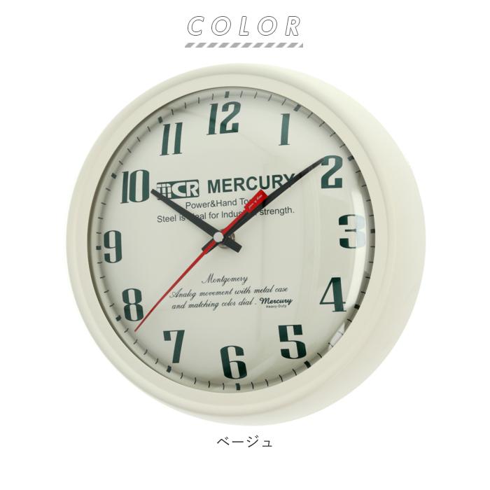 MERCURY（マーキュリー） 壁掛け時計 通販 雑貨 MONTGOMERY ウォール