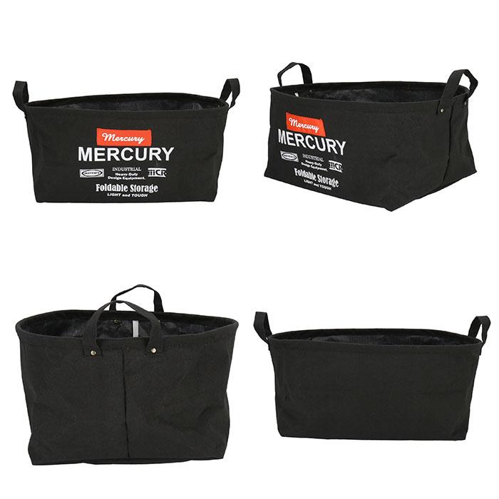 マーキュリー キャンバスバケツ 通販 収納ボックス 布 キャンバス 折りたたみ おしゃれ 雑貨 バケツ MERCURY オーバルバケツ M リビング 収納 マーキュリー | MERCURY | 10